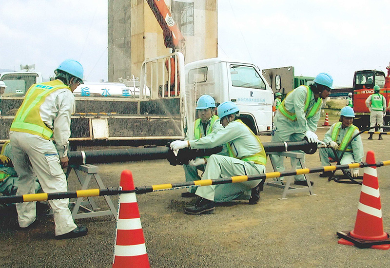 群馬県総合防災訓練本番